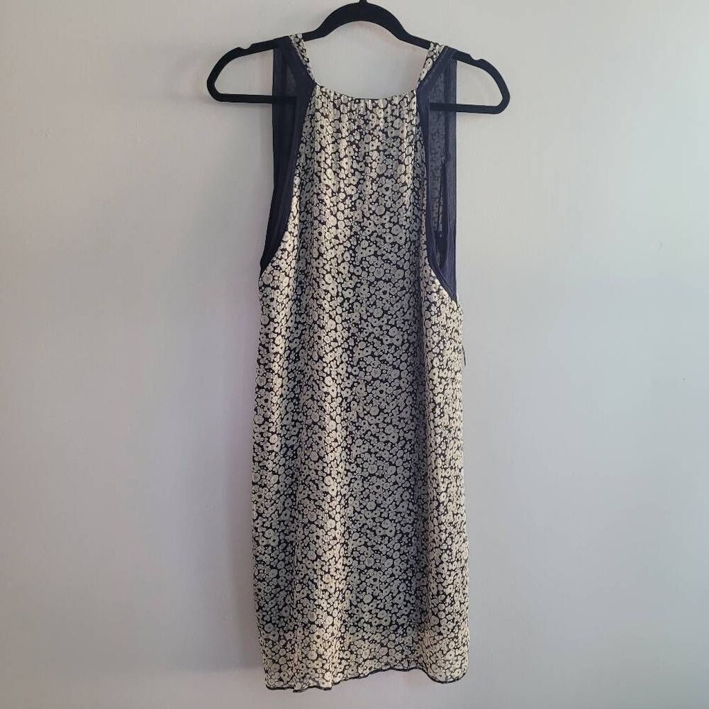 J Crew silk sleeveless‎ dress dainty floral print summer breathable lightweight - Picture 2 of 10